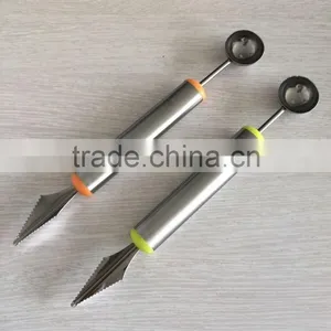 2016 Trade Assurance Supplier for Fruit Knife Melon Baller Scoop Watermelon Slicer Set thumbnail-5