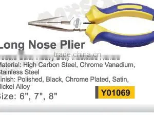 American Style Long Nose Plier With Nikel Plated thumbnail-3