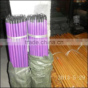 Cheap Wooden Broom Stick With Pvc Coated /wooden Mop Stick With Pvc Coated thumbnail-1
