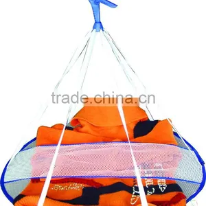 Durable Wire Mesh Folding Laundry Hamper Bag Wholesale thumbnail-1