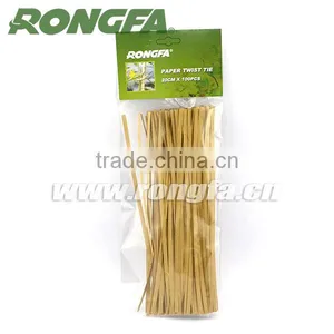 4mm x 25cm Degradable Kraft Paper Twist Ties for Vine Yard thumbnail-6
