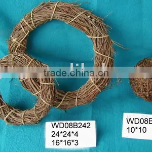 Easter Rattan Wreath thumbnail-1