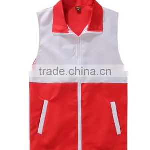 100% Cotton Volunteers Logo Embroideried 2016 Vest thumbnail-3