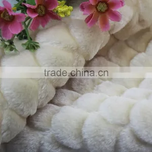 Hot Sell New Style Imitation Rabbit Hair Fabric for Blankt thumbnail-1