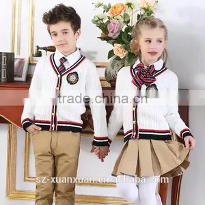 2016 European Style High Quality Primary School Uniform for Girls and Boys thumbnail-3