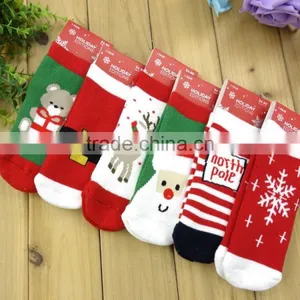 Handmade Christmas Sock Baby Socks Gift Suppliers for Boutiques thumbnail-3