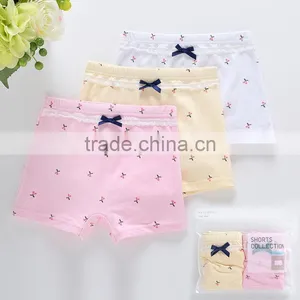 2-10 Years Girls Underwears Kid Colorful UnderPants Children Baby Underwear Cute Girls Boxer Shorts thumbnail-1