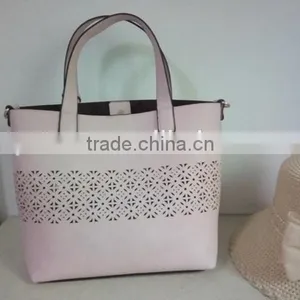 2017 2018 Fashion Hot Wholesale High Quality Classic pu New Hollow Bag thumbnail-1