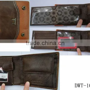 Fashion Men Cowhide Skin Real Leather Purse for Men thumbnail-1