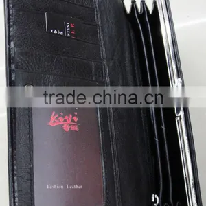 Hot Popular Lady Stylish Genuine Leather Croco Wallet thumbnail-4