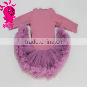 Latest Fashion Comfortable Long Sleeve Fluffy Chiffon Baby Pettiskirt Tutu thumbnail-1