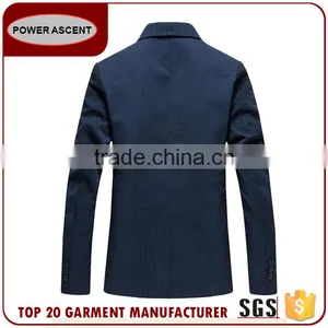 OEM Deepblue Men's Fashion Slim Fit Business Casual Suit Jacket Blazer thumbnail-2