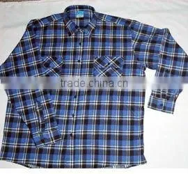 Rongcheng Chinese Factories Men Long Sleeve Flannel Shirt thumbnail-1