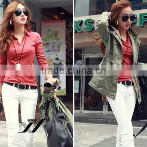 Womens Girl Fashion Polo Tshirt thumbnail-2
