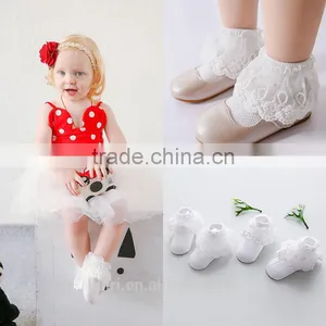 Socks for 0-12 Months Cute Toddlers Infants Cotton Ankle Bow Socks Baby Girls Princess Bowknots Socks thumbnail-1