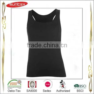 Chinese Manufacturer Hot Sale Ladies Fashion Yoga Vest thumbnail-4