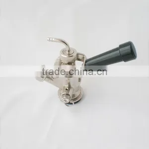 D Type Keg Coupler - Alloy & Full Stainless Steel for Beer Brewing Equipment thumbnail-4