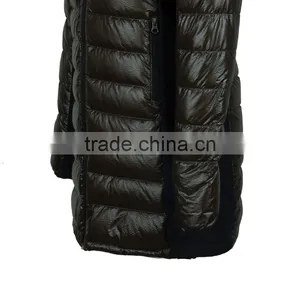 W2015 High Quality Women Slim Long Hooded Parka Jacket thumbnail-6