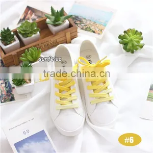 8mm Flat Tie Dry Laces~In Stock Gradient Rainbow Color Shoelaces~Polyester Printing Laces For Sneakers~Amazon Suppliers thumbnail-6