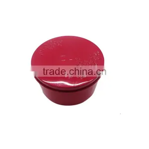 Customized Small Round Shaped Cookie Candy Tin Box for Gift thumbnail-2