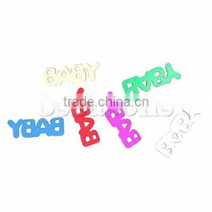 Polyvinylchlorid Sequins Christmas BABY At Random 21mm x 7mm,50 Grams thumbnail-1