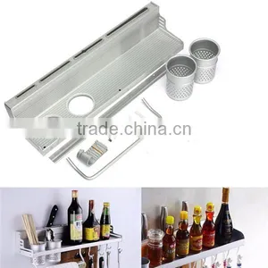 New Arrival Home Kitchen Shelf Storage Rack Spice Tool Holder Seasoning Sooktops Wall Kitchen Rack Kitchen Cooking Seafood Tools thumbnail-2