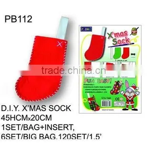 PB112 D I Y X'MAS SOCK thumbnail-1