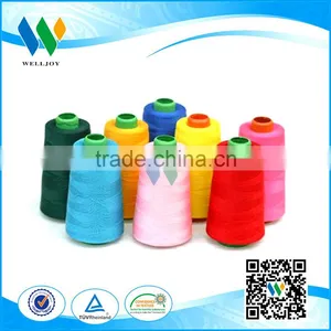 Hubei Direct Sewing Thread Manufacture 100% Polyester Dyed Sewing Thread thumbnail-4