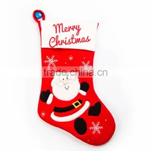 New Merry Christmas Socks As The Holiday Gift , Light Up Christmas Decorative Socks thumbnail-2