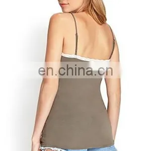 2016 Hot Sexy Spaghetti Pink Top For Girls thumbnail-3