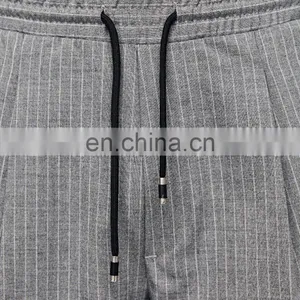 China Supplier OEM Custom Mens Casual Trousers With Drawstring Waistband thumbnail-4