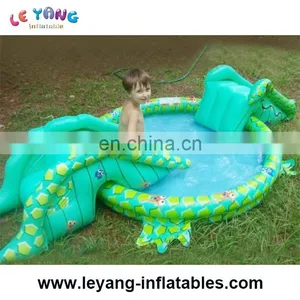 Custom Family Use Inflatable Water Swimming Pool With Slide for Kids thumbnail-1