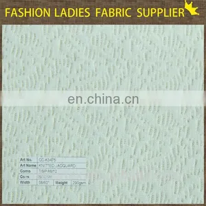 Top One China Tea Knitted Jacquard Fabric High Quality Jacquard Jersey Soft Bag Jacquard Knitting Pattern Scarf Hat and Glove thumbnail-1