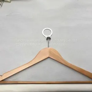 High Quality Wood Hotel Hangers Shoe Horn Coat Brush Factory Price thumbnail-5