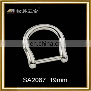 Cheapest Hot-sale Colorful Covered Wood Ring Buckle thumbnail-1