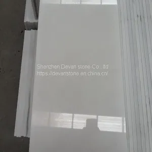 China Pure White Marble White Jade Marble Slab Floor Tile thumbnail-3