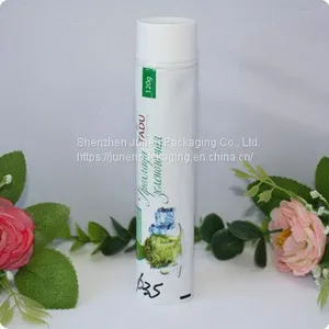 Toothpaste Offset Printing Plastic Tube Flip Top Cap thumbnail-1