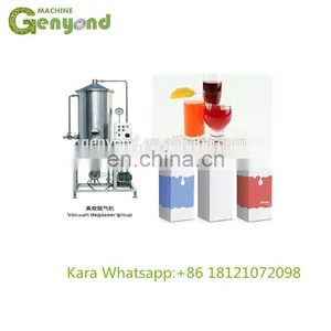 Vacuum Degasser/Deaerator/Degasifier Machine for Juice and Milk thumbnail-1