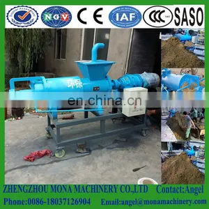 Poultry Cow Dung Dewatering Machine /pig Manure Chicken Manure Extruder Dewatering, Extruder Dryer, Solid Liquid Separator thumbnail-2