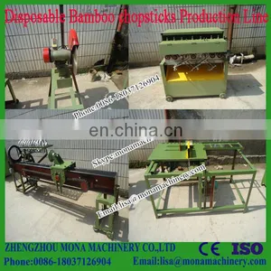 Disposable Bamboo Chopsticks Production Line/twins Bamboo Chopstick Making Machine thumbnail-4