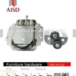 Sliding Door Wheel Adjustable Wheels VR1022,sliding Wheel,sliding Wardrobe Door Wheel thumbnail-2