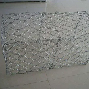 Plastic Coated Gabion Wire Mesh Boxes Rockfall Netting‎ Anti Corrosion thumbnail-3