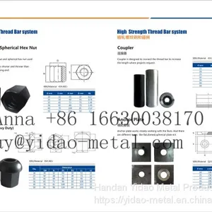 D25mm Domed Nut for Anchor Bolt Mining and Tunneling System thumbnail-5