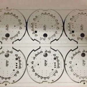 Aluminum Pcb 1layer Pcb White Mask Finished Hasl-lf for Led Light thumbnail-1