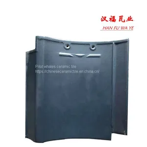 Building Material Factory Ceramic Clay Roofing Japanese Waterproof Tile thumbnail-1