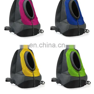 High Quality Outing Breathable Portable Pet Chest Backpack thumbnail-5