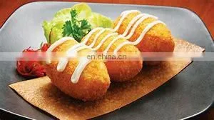 Industrial Bakery Factory 304 Stainless Steel Croquette Encrusting Machine Supplier China thumbnail-2
