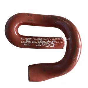 Railway Elastic Clip E2055 Used With Concrete Sleeper to Fasten Rails on Both Sides thumbnail-1