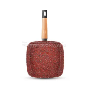 Home Kitchen Non Stick Induction Aluminum Marble Coating Fry Pan Skillet Manufacturer Frying Pan Wholesales thumbnail-2