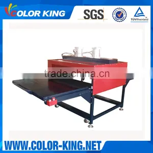 Double Station Automatic Pneumatic Sublimation Large Format Sublimation Heat Press thumbnail-4
